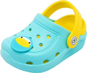 Girls Comfort Clogs Kids Slip On Garden Shoes Boys Lightweight Beach Pool Slide Sandals Shower Slipper