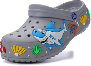 Little Kids Clogs Girls Boys Slide Lightweight Garden Shoes Slip-on Beach Pool Shower Slippers