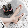 Wholesale Summer Thong Slippers Outdoor Beach Sandals EVA Casual Flat Platform Comfy Shoes Women Thick Soled Flip Flops