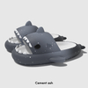 Upgraded Shark slide feature an ultra-rebound sole Shark Pillow Slides Novelty Womens Mens Sandals Gradient color print Beach Pool Shower Shoes with Cushioned Thick Sole Cloud Slides