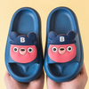 Summer Children's Casual Kids Slippers Solid Color Breathable Non-Slip Home Bathroom Beach Soft Slippers Boys Girls Indoor Shoes