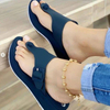 Wedge Platform Sandals Casual Beach Flip Flops for Women Summer Comfortable Walking Wedges for Indoors or Outdoors