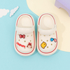 Lovely Cartoon Bow Anti-slip Soft Kids Garden Foot Wear Slippers Children Clogs Shoes For Summer