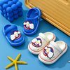 Lovely Cartoon Bow Anti-slip Soft Kids Garden Foot Wear Slippers Children Clogs Shoes For Summer