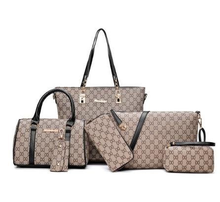 6pcs Hand Bag,Underarm Hand Bag,Luxury Hand Bag,Designer Hand Bag,Shopper Hand Bag