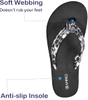 Women's Arch Support Flip Flops Comfortable Casual Summer Beach Thong Sandals