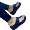 Wedge Platform Sandals Casual Beach Flip Flops for Women Summer Comfortable Walking Wedges for Indoors or Outdoors