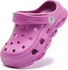 Boys and Girls Classic Graphic Garden Clogs Slip on Water Shoes(Toddler/Little Kids/Big Kids)