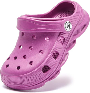 Boys and Girls Classic Graphic Garden Clogs Slip on Water Shoes(Toddler/Little Kids/Big Kids)