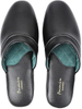 Men's Genuine Leather Scuff Slippers with Memory Foam Insole and Leather Outsole
