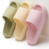 Thick Platform Bathroom Home Slippers Women Cloud Slippers Fashion Soft Sole Eva Indoor Sandals Men Slippers