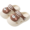  Girl Boy Mules Clogs cartoon slippers cute bear sheep Children slippers 3D animal