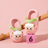  Girl Boy Mules Clogs cartoon slippers cute bear sheep Children slippers 3D animal
