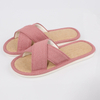 Indoor Home Breathable Women Men Flats Slides Linen Couples Anti-slip Shoes Sandals Shoes Comfortable 