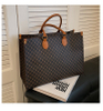 square Luxury Women Handbags Letter Shoulder Bags Female PU Shopper 