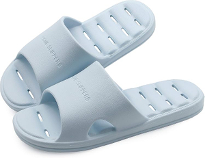 Women's Shower Slipper Quick Drying Non-Slip Slippers Bathroom House & Pool Sandals In-Door Slipper for Gym Soft Sole