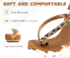 Women's Rhinestone Flip Flops with Comfort Arch Support Yoga Mat Cushion Sandals Fashion Summer Beach Travel Orthotic Walking 