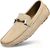 Men's Classic Penny Loafers, Slip-On Moccasin Driving Shoes, Comfortable Boat Flats