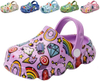 Kids Clogs Boys Girls Toddler Dinosaur Slip on Slide Garden Shoes Cartoon Beach Pool Kids Clog Sandals Slippers Water Clogs