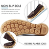 Women's Comfortable Loafers Casual Round Toe Moccasins Wild Driving Flats Soft Walking Shoes Women Slip On
