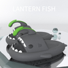 4cm Thick Sole Shark Slippers Women Couple's Indoor Outdoor Lantern Fish Man's Anti Skid Home Cool cloud