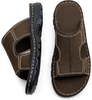 Sandals for Men Leather Slip on Mens Sandals Outdoor Men's Beach Slide Slippers