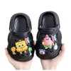 carton Spongebob clogs family slippers for boys and girls EVA non-slip super elastic indoor sandals