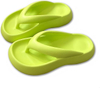 Cloud Comfy Flip Flops for Women Lightweight Thicken Sole Pillow Slippers Cute Cushioned Slippers Soft Foam 